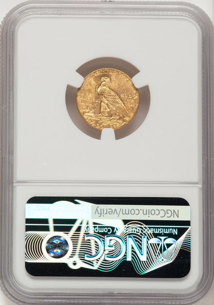 1926 $2.50 Indian Quarter Eagle NGC MS65