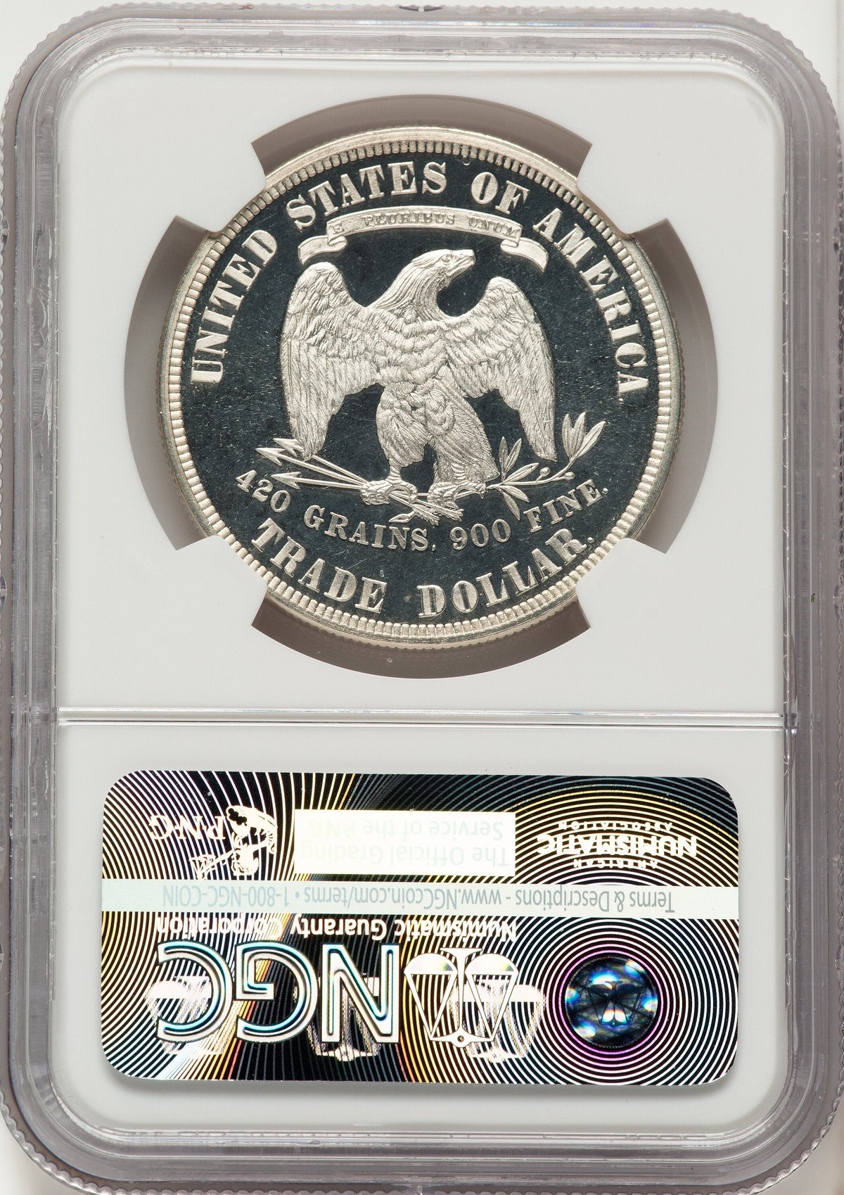 1882 T$1 Proof Trade Dollar NGC PR67