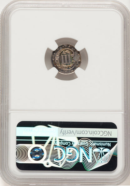 1856 3CS Proof Three Cent Silver NGC PR66