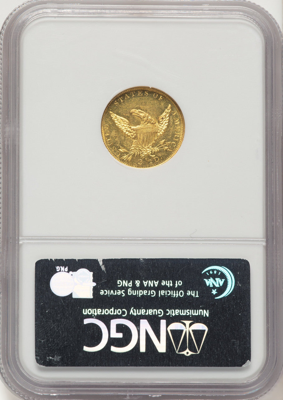 1835 $2.50 Classic Quarter Eagle NGC MS64