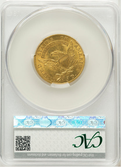 1807 $5 Bust Left CACG Secure Early Half Eagle CACG MS61