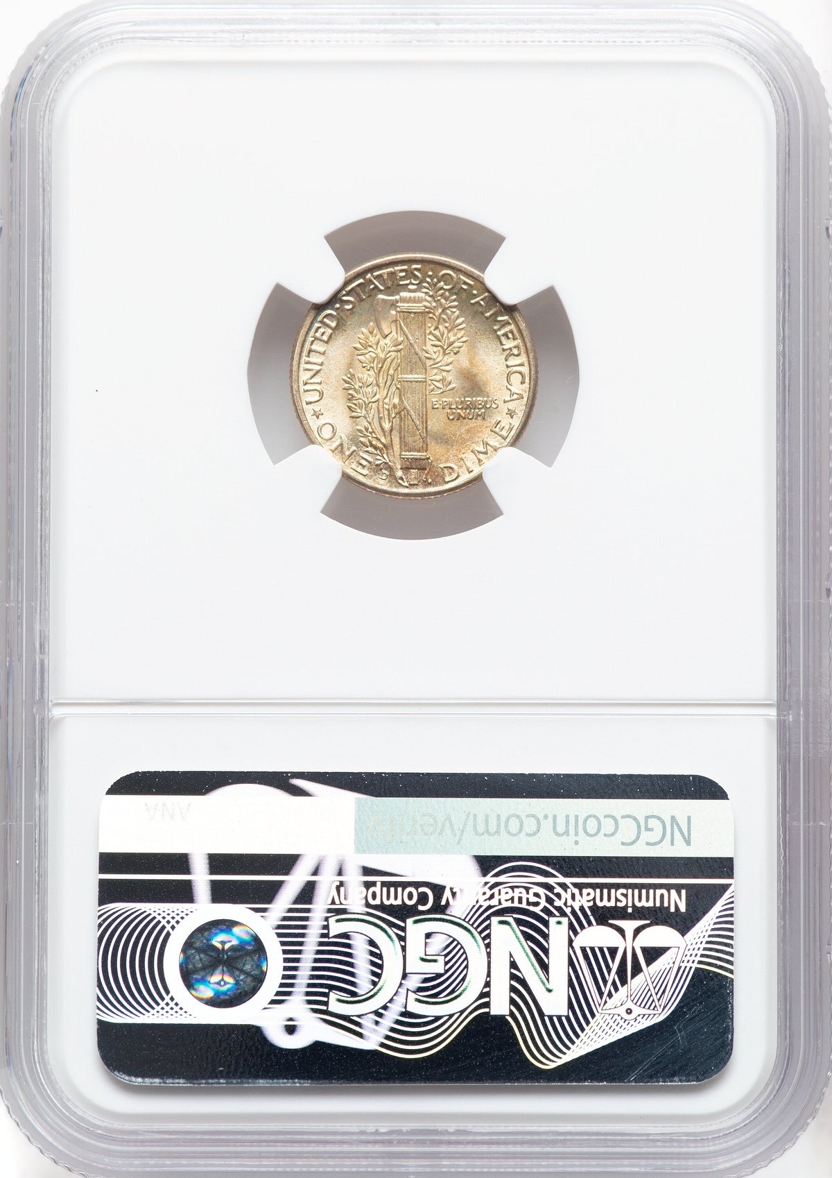 1945-D 10C FB Mercury Dime NGC MS67+