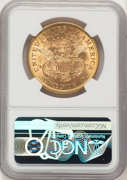 1875 $20 Liberty Double Eagle NGC MS64
