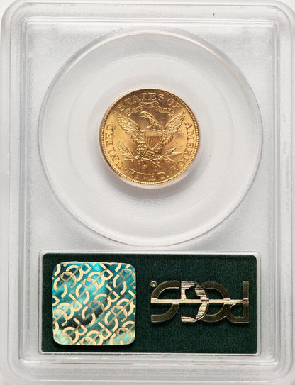1901-S $5 CAC Liberty Half Eagle PCGS MS65