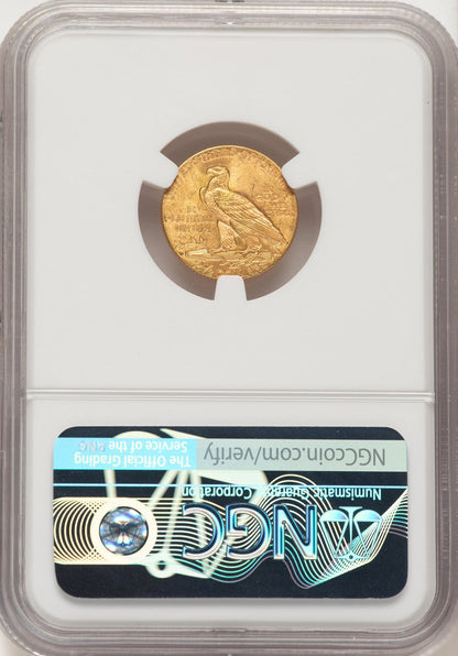 1925-D $2.50 Indian Quarter Eagle NGC MS65+