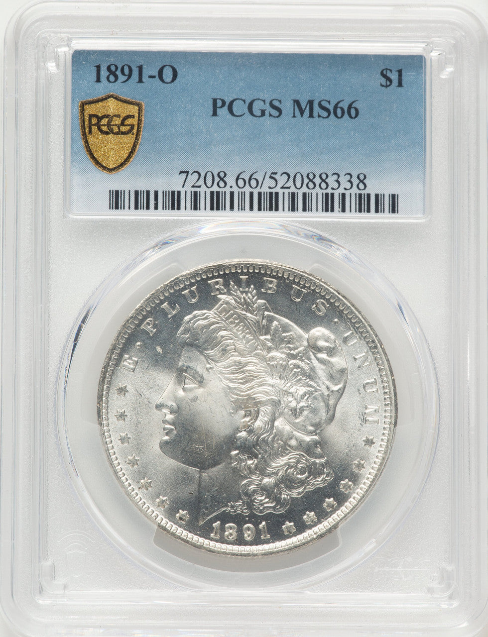 1891-O Morgan Dollar PCGS MS66