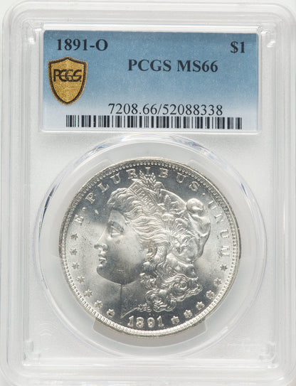 1891-O Morgan Dollar PCGS MS66