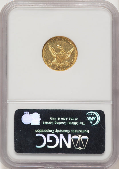 1834 $2.50 Classic Classic Quarter Eagle NGC MS60