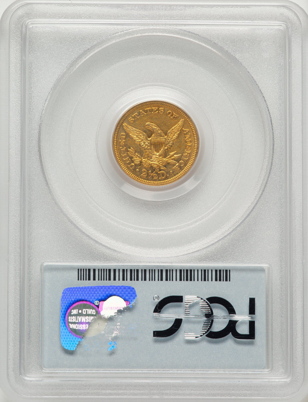 1861-S $2.50 Liberty Quarter Eagle PCGS AU55