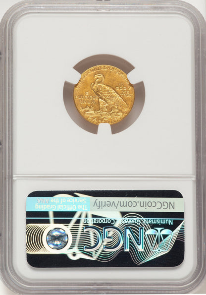 1910 $2.50 Indian Quarter Eagle NGC MS61