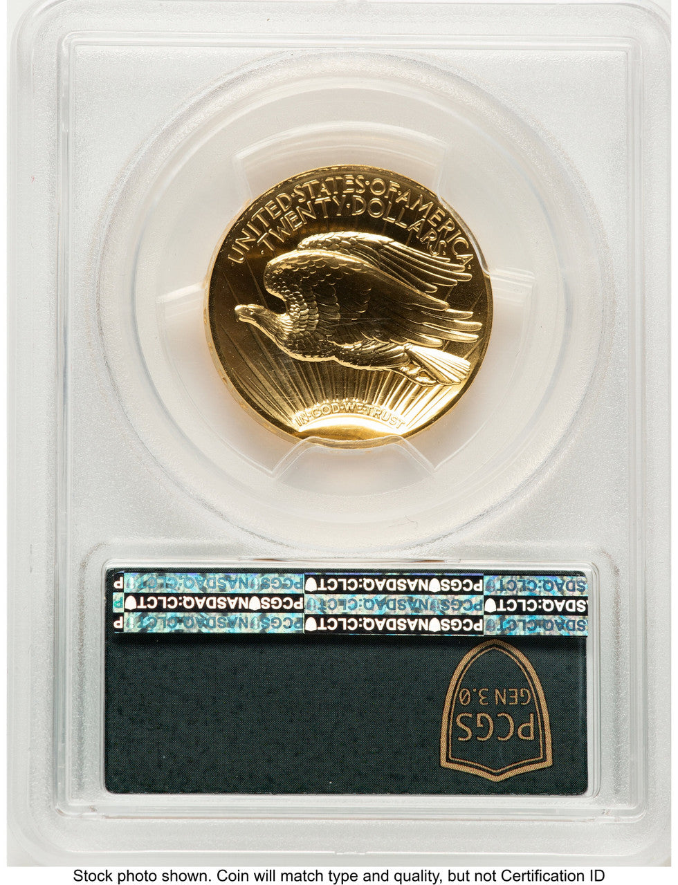 2009 G$20 Ultra High Relief Green Label PCGS MS70