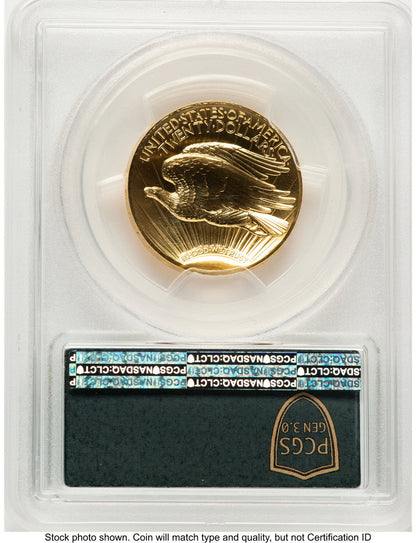 2009 G$20 Ultra High Relief Green Label PCGS MS70