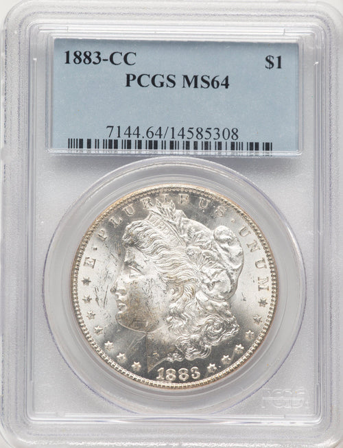 1883-CC Morgan Dollar PCGS MS64