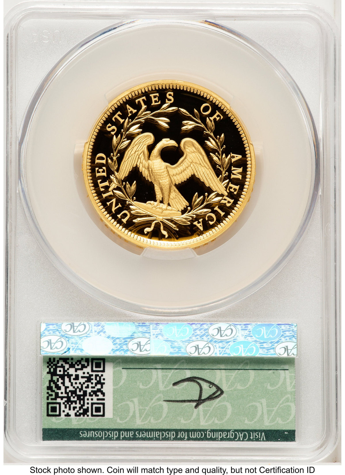 2024-(W) Gold 230th Anniversary Flowing Hair Medal Advanced Delivery Louis Palafoutas CACG PR70