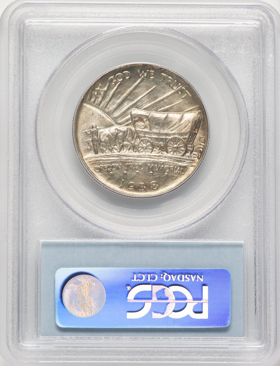 1938-D 50C Oregon Commemorative Silver PCGS MS67