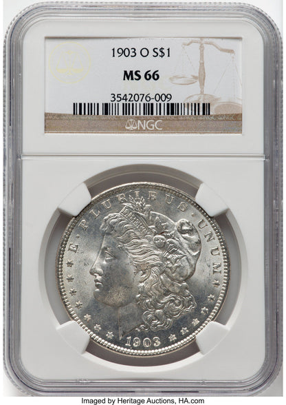 1903-O Morgan Dollar NGC MS66