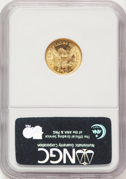 1907 $2.50 Liberty Quarter Eagle NGC MS65