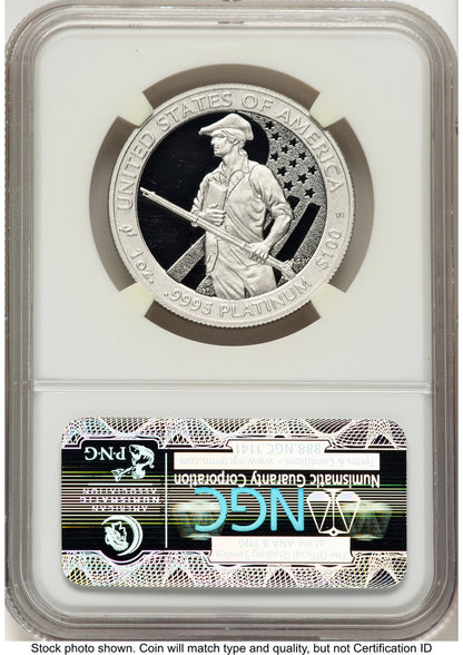 2012-W Proof Platinum Eagle 1 oz Brown Label NGC PF70