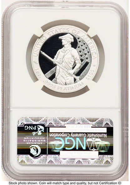 2012-W Proof Platinum Eagle 1 oz ER Blue NGC PF70