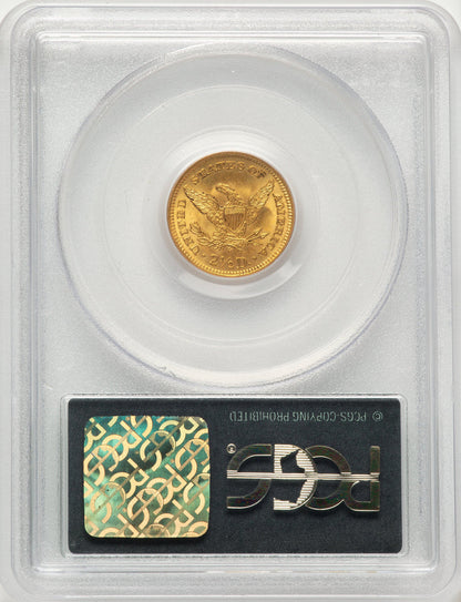 1905 $2.50 Liberty Quarter Eagle PCGS MS65