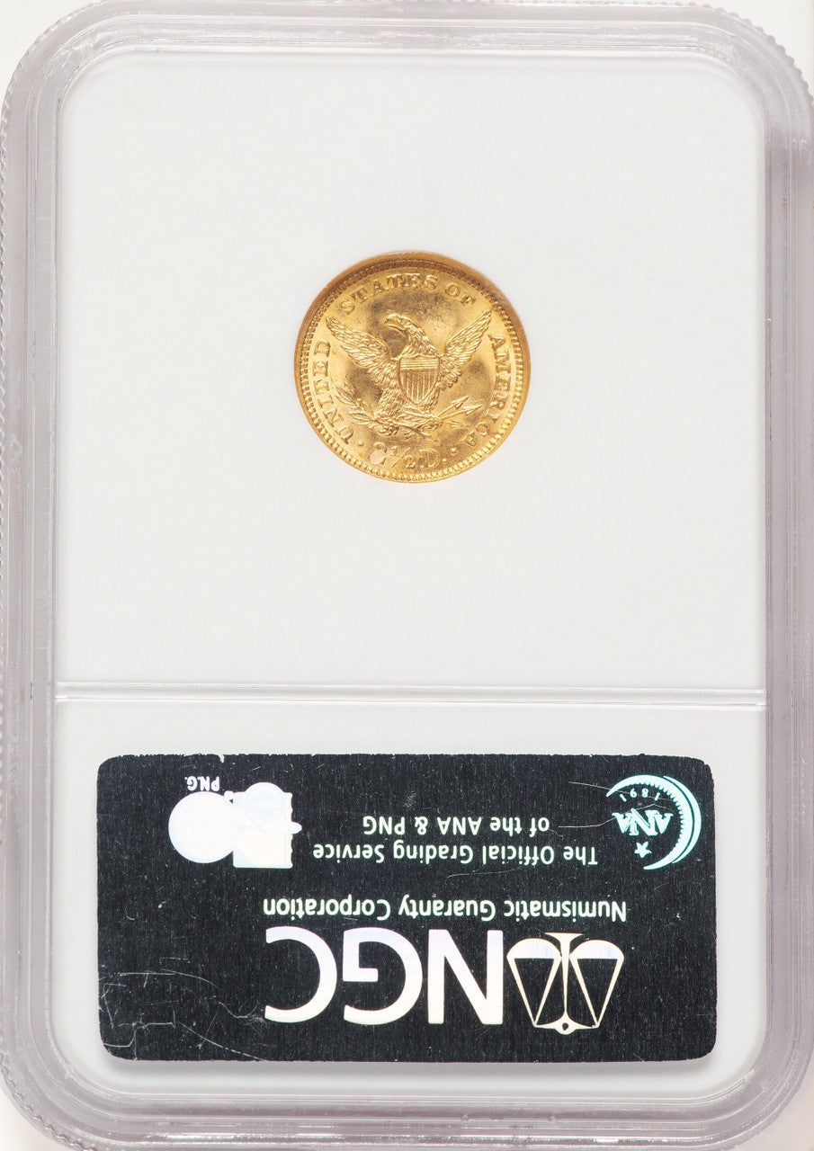 1907 $2.50 Liberty Quarter Eagle NGC MS65