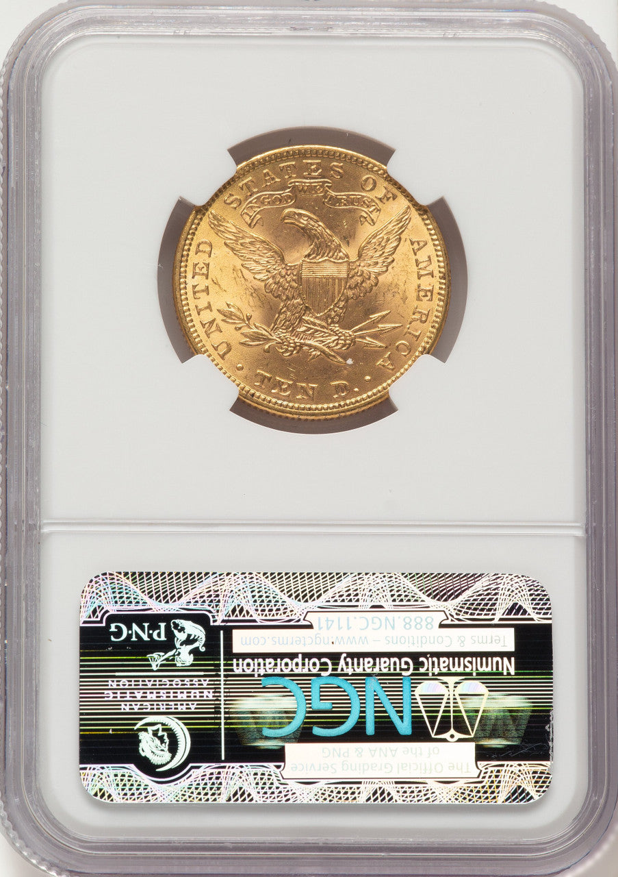 1901 $10 Liberty Eagle NGC MS65