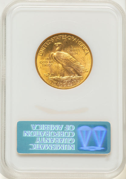 1932 $10 CAC Indian Eagle NGC MS64