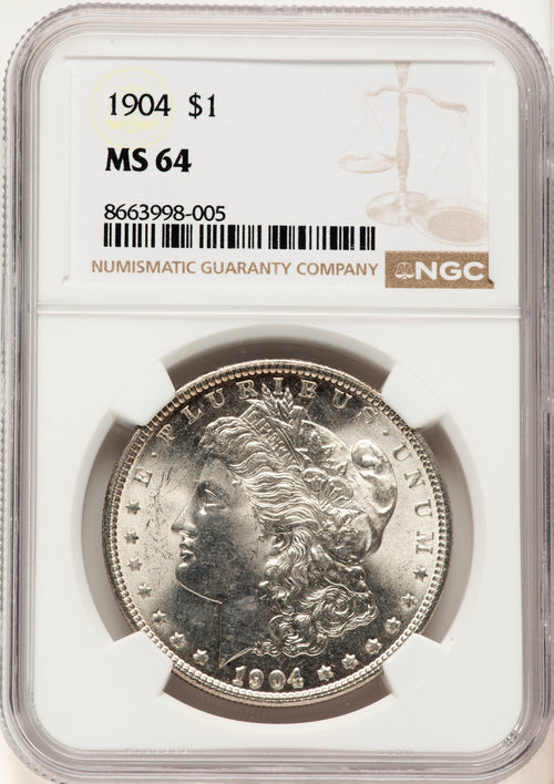 1904 Morgan Dollar NGC MS64