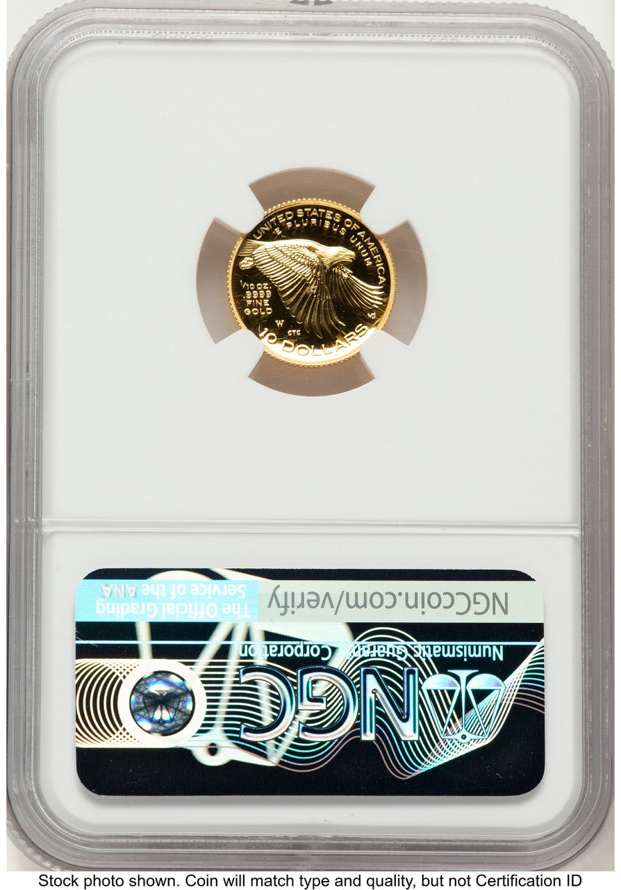 2018-W G$10 American Liberty High Relief Mike Castle NGC PF70