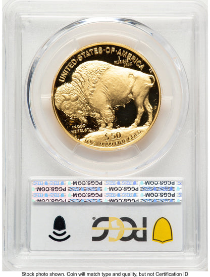 2006-W Proof Gold Buffalo 1 oz Blue Gradient PCGS PR70