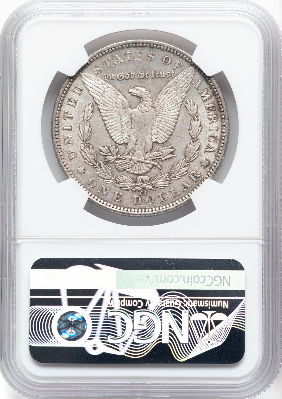 1891-CCVAM-3 Spitting Eagle Morgan Dollar NGC MS61