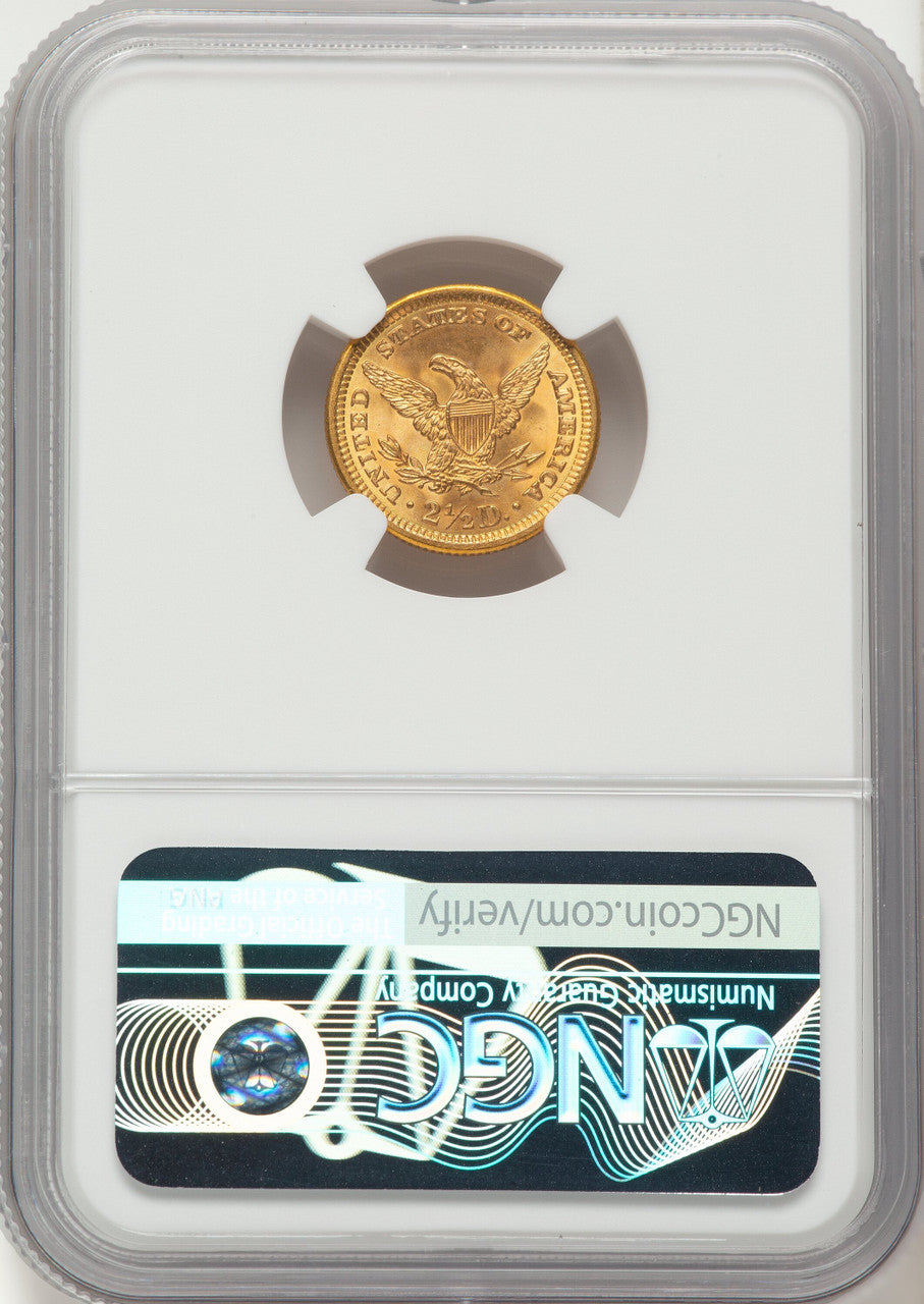 1907 $2.50 Liberty Quarter Eagle NGC MS67