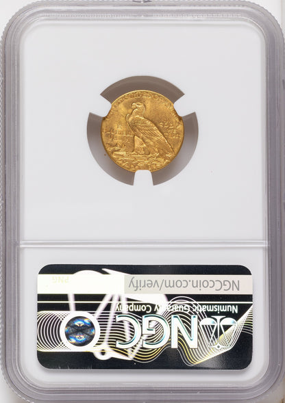 1926 $2.50 Indian Quarter Eagle NGC MS65