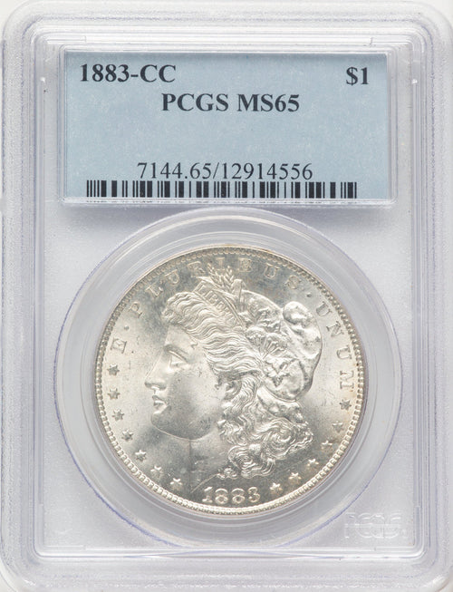 1883-CC Morgan Dollar PCGS MS65