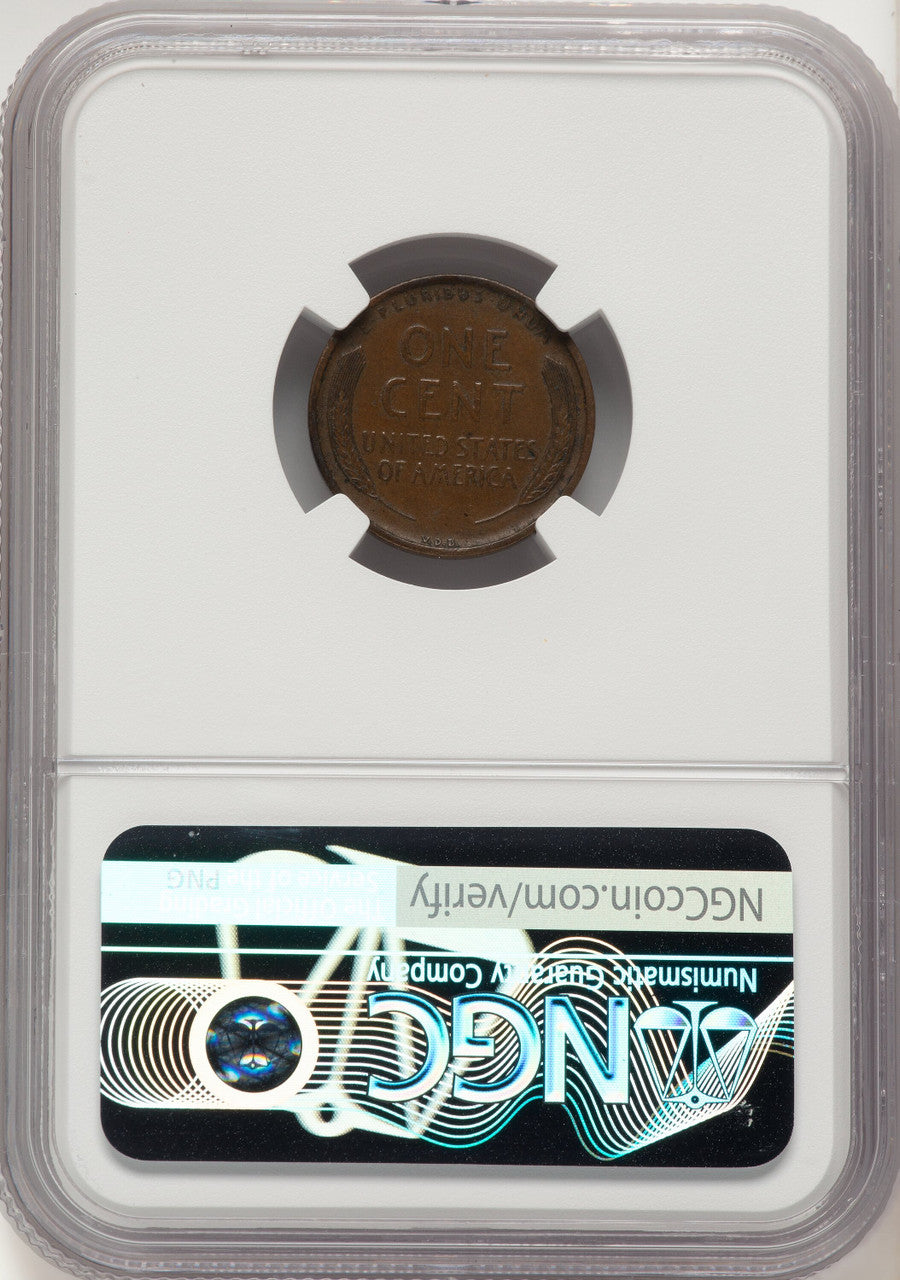 1909-S 1C VDB BN Lincoln Cent NGC XF40