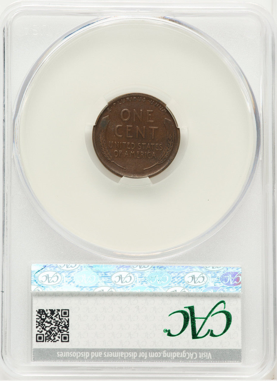 1922 No D Strong Reverse BN Lincoln Cent CACG XF45
