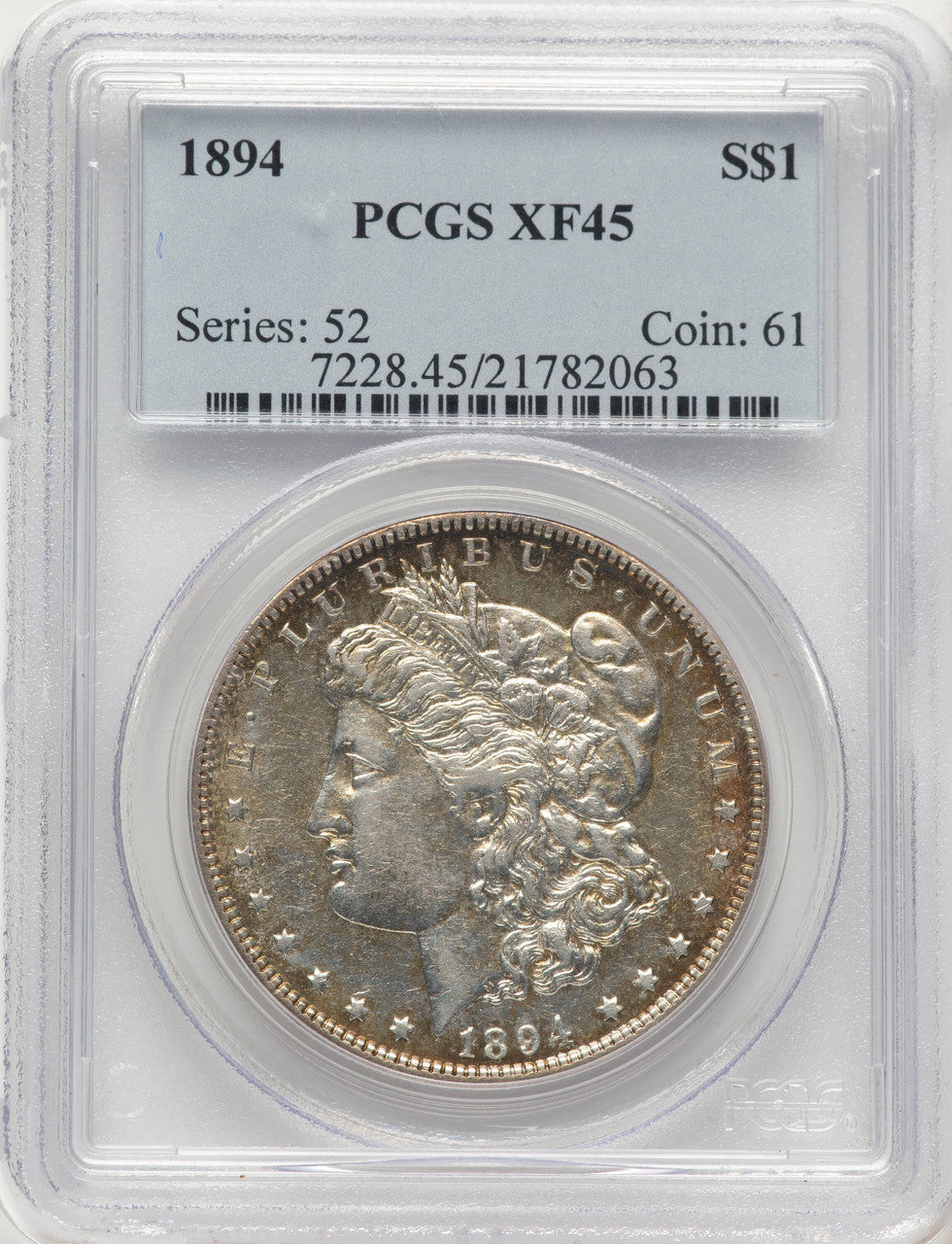 1894 Morgan Dollar PCGS XF45