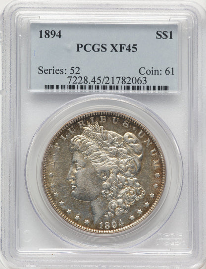 1894 Morgan Dollar PCGS XF45