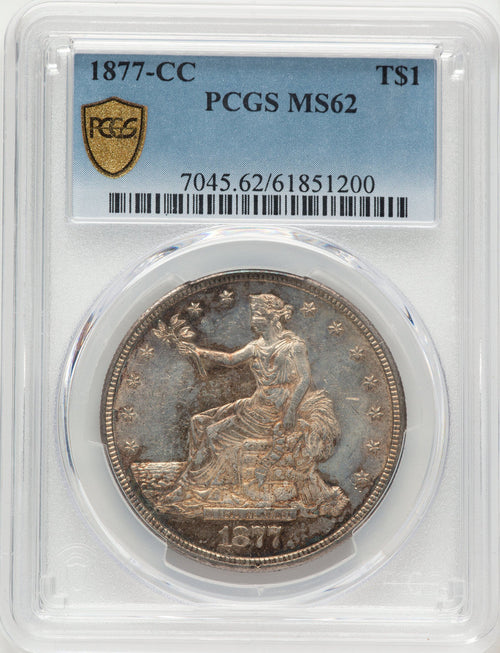 1877-CC T$1 Trade Dollar PCGS MS62