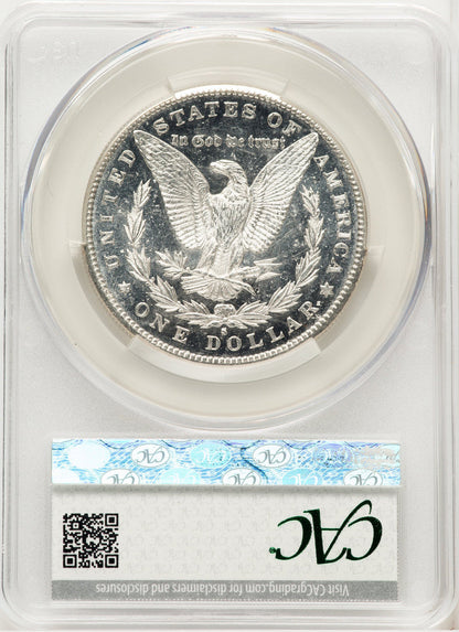 1889-S DM Morgan Dollar CACG MS62