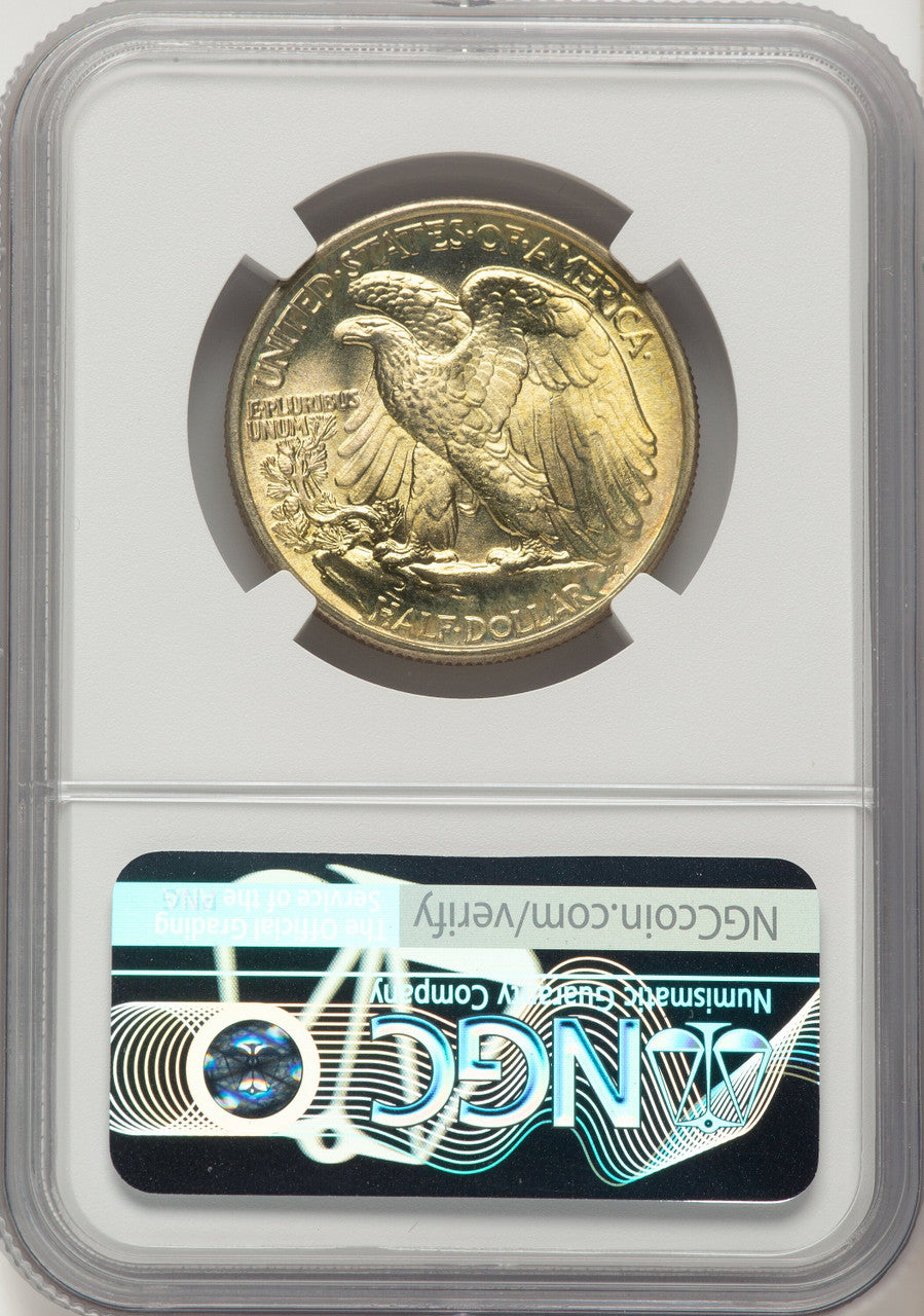 1940 50C Walking Liberty Half Dollar NGC MS67