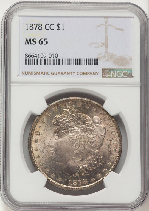 1878-CC Morgan Dollar NGC MS65