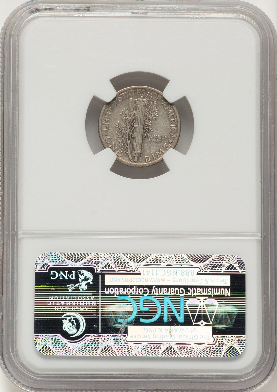 1942/1 10C FS-101 Mercury Dime NGC XF40