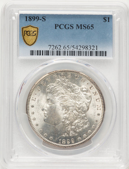 1899-S Morgan Dollar PCGS MS65