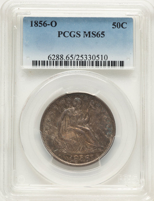 1856-O 50C Seated Half Dollar PCGS MS65