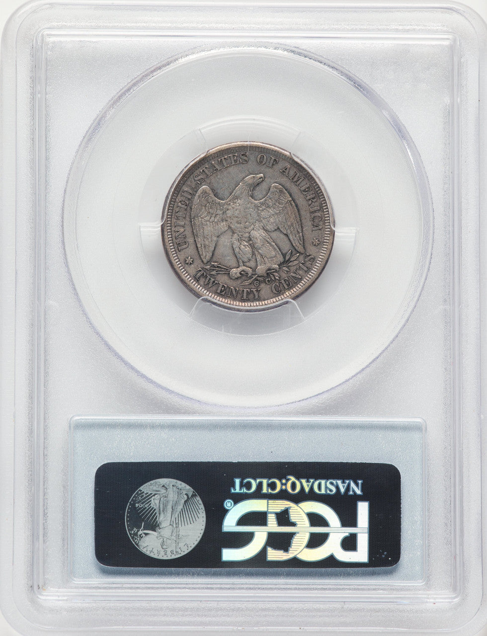 1875-CC 20C Twenty Cent Pieces PCGS XF40