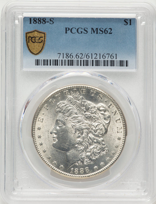 1888-S Morgan Dollar PCGS MS62