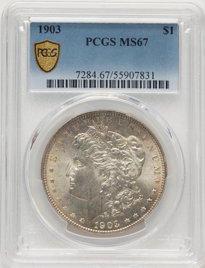 1903 Morgan Dollar PCGS MS67