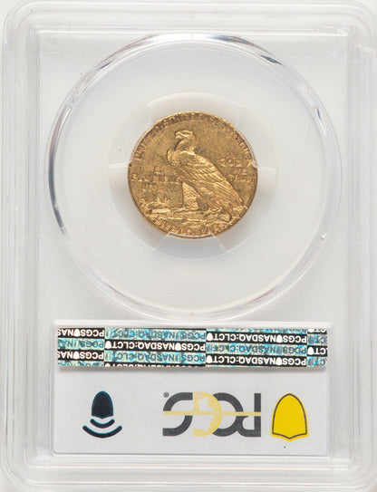 1913-S $5 Blue Gradient Indian Half Eagle PCGS MS62