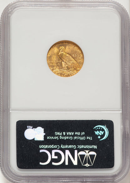 1926 $2.50 Indian Quarter Eagle NGC MS65